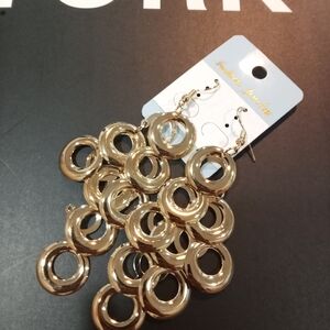 Elegant Gold Hoop Earrings